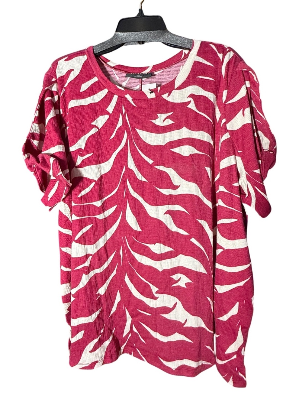 NWT Lane Bryant Textured Knit Tee 22/24
